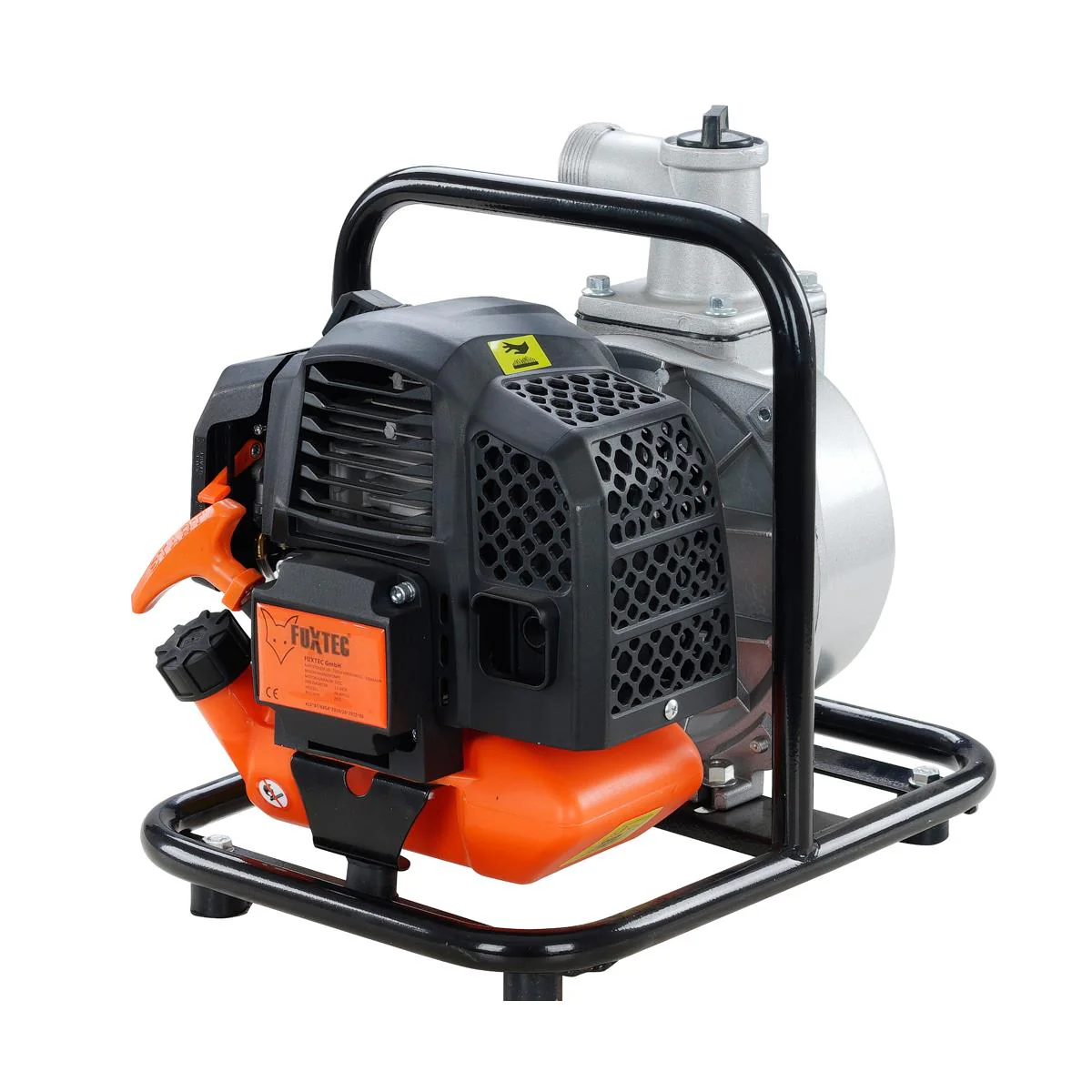 B-WARE Bomba de agua de gasolina de 2 tiempos 52 cm3 FUXTEC FX-WP152 - con un caudal de 15.000 l - Image 2