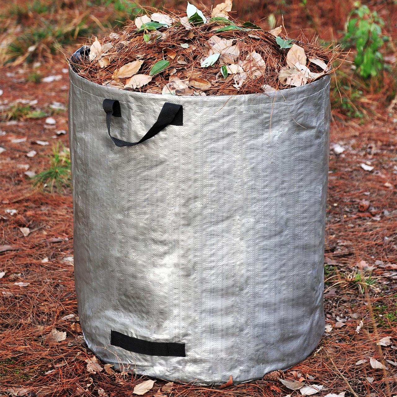 FUXTEC Juego de 3 cubos de basura para jardín FX-GB300 - Image 2