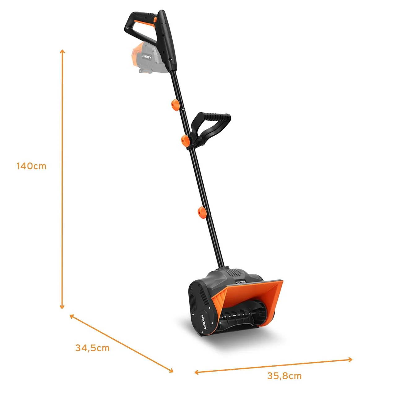 FUXTEC soplador de nieve sin cable FX-E1SCH20, sin batería, sin cargador - Image 11