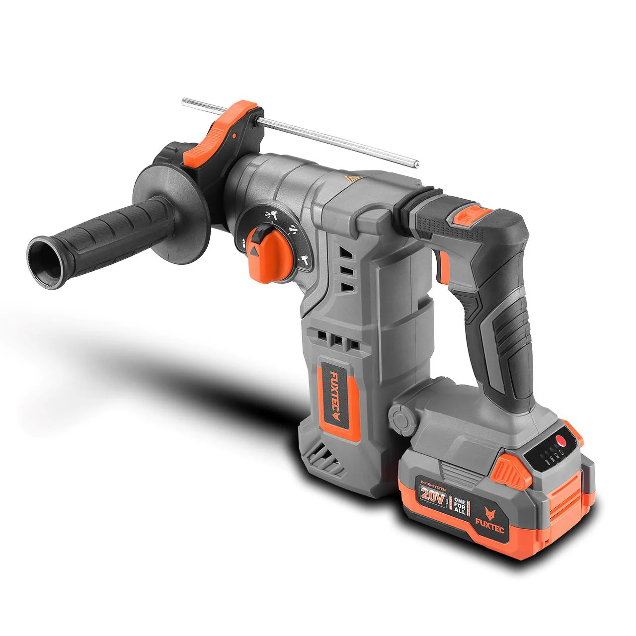 FUXTEC 20V taladro percutor a batería FX-E1RH20 SET con 1 x batería 4Ah, 1 x cargador 1A - Image 9