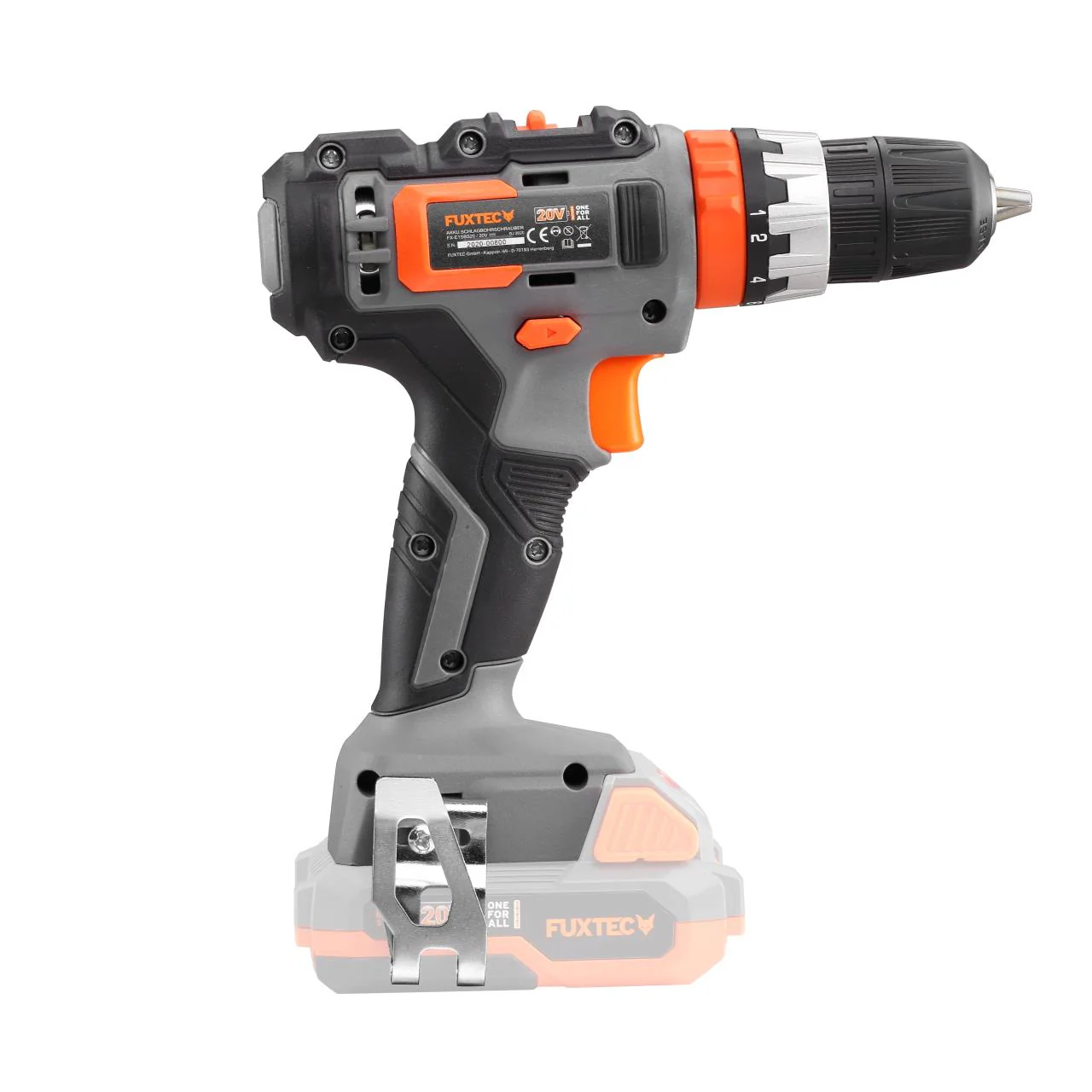 Taladradora de impacto a batería FUXTEC 20V FX-E1SBS20 sin batería, sin cargador - Image 3